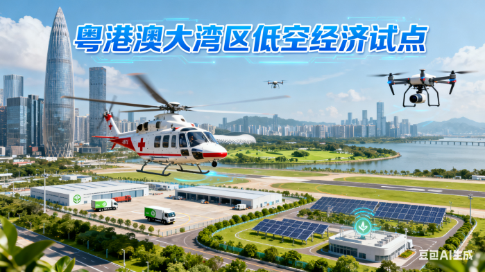 粤港澳大湾区获批国家低空经济试点(图1)
